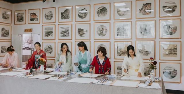 酒城女创联盟携手青年画社：传承传统文化，展示古韵空间(图5)