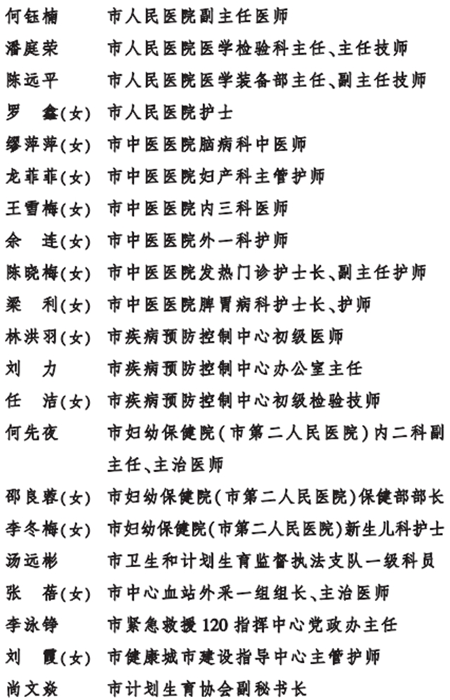 弘扬伟大抗疫精神！泸州表彰这些个人和集体(图8)