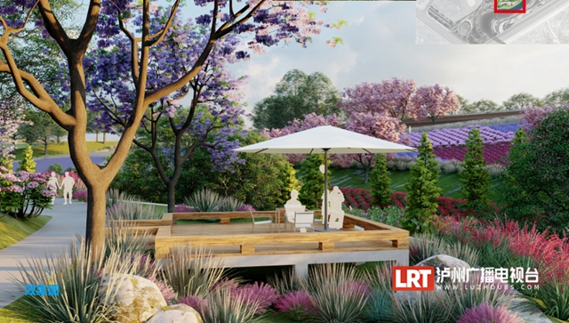 有50个足球场大！泸州高铁站对面公园年内建成(图4)