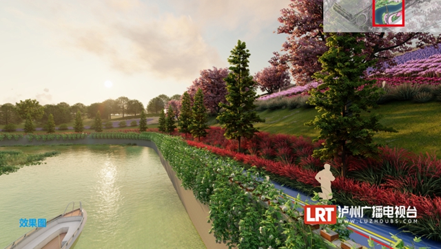 有50个足球场大！泸州高铁站对面公园年内建成(图5)