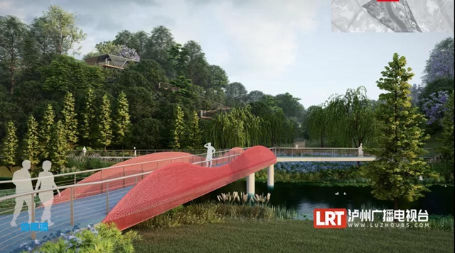 有50个足球场大！泸州高铁站对面公园年内建成(图7)