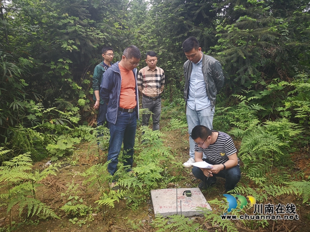四川省矿产资源储量评审中心到叙永核查落叶坝石灰岩矿资源储量情况(图2)