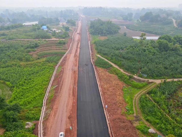 惠及6个乡镇10万余人口 ！泸州又一快速出行通道即将“上线”(图4)