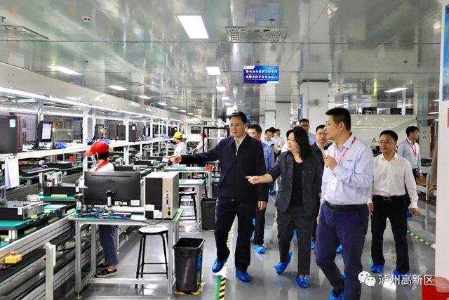 泸州市委副书记、代理市长余先河调研泸州国家高新区(图7) 泸州市委副书记、代理市长余先河调研泸州国家高新区(图7)