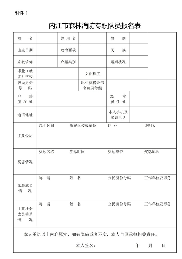 “火焰蓝”等你加入！内江消防公开招聘100人，具体工资待遇——(图2)