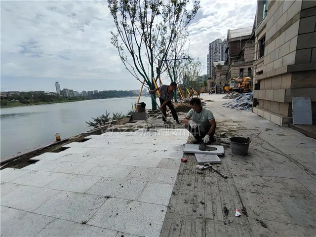 坐不住了！六段锦提升改造完成70%，内江“外滩”初现雏形(图5)