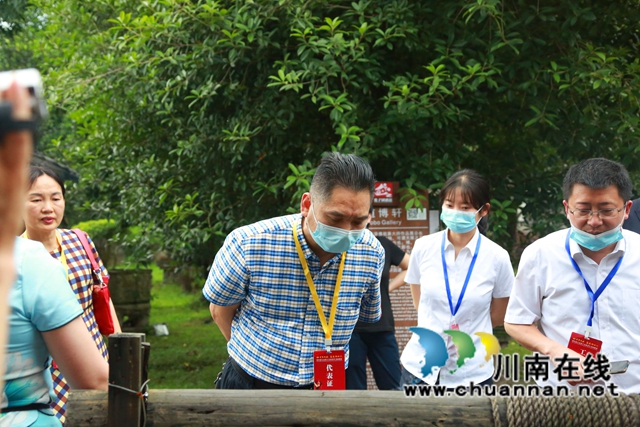 书画逢酒 笔墨飘香丨川中南七市老年书画联展会议代表采风沈子国酒庄(图9)