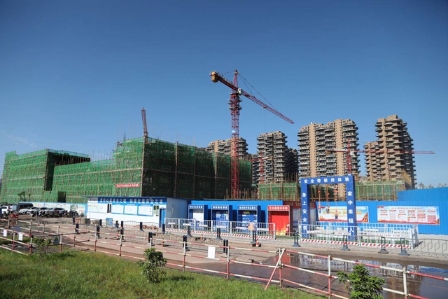 明年9月投用!泸州高中附属学校项目进展顺利(图2) 明年9月投用!泸州高中附属学校项目进展顺利(图2)