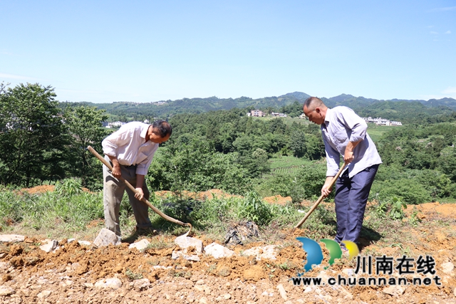 古蔺大寨乡：众人拾柴火焰高，苗汉齐心修路忙(图2)