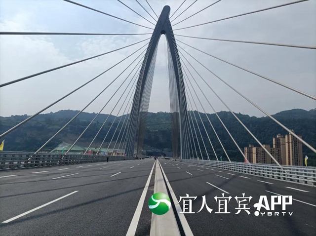 22辆大货车开上了宜宾盐坪坝长江大桥！(图8)