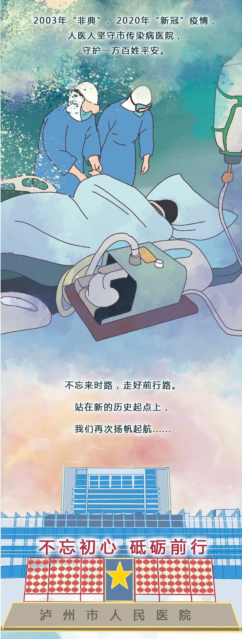 一张长图，带你回首泸州市人民医院百年时光......(图13)