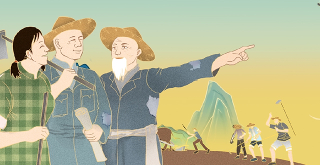 “宜宾百年印记”手绘图出炉！超100个场景，细节太惊艳……(图4)