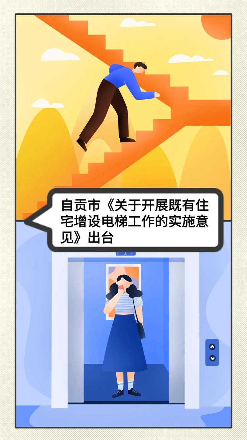 最高补助20万元/台！自贡市既有住宅增设电梯新办法来了！(图1)
