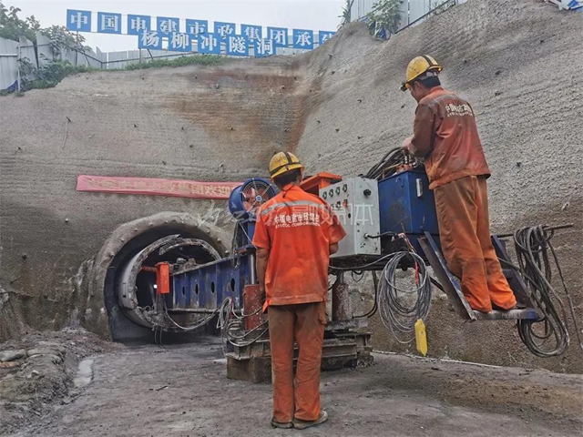 坐等金沙江水来！内江段首个具备通水条件的主洞“打通”(图1)