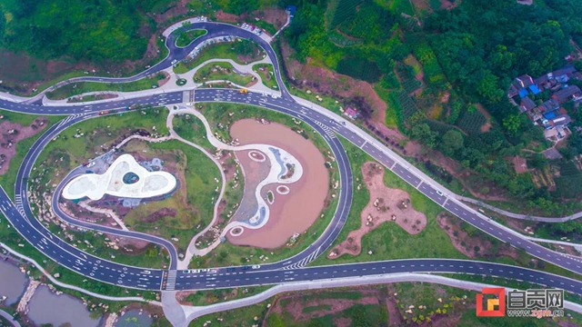 自贡主城区再添绿地公园！已向市民开放，就在这里！(图2)