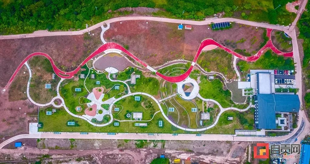 自贡主城区再添绿地公园！已向市民开放，就在这里！(图7)