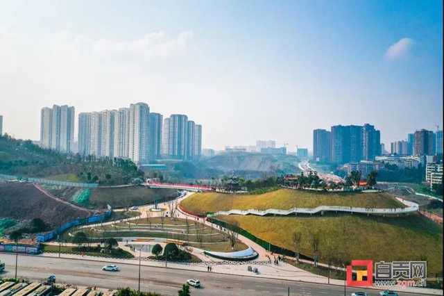 自贡主城区再添绿地公园！已向市民开放，就在这里！(图12)