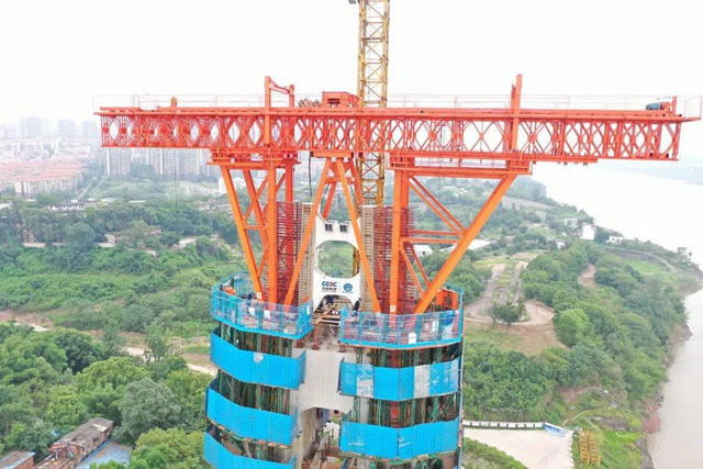泸州长江六桥建设最新进展！(图4)
