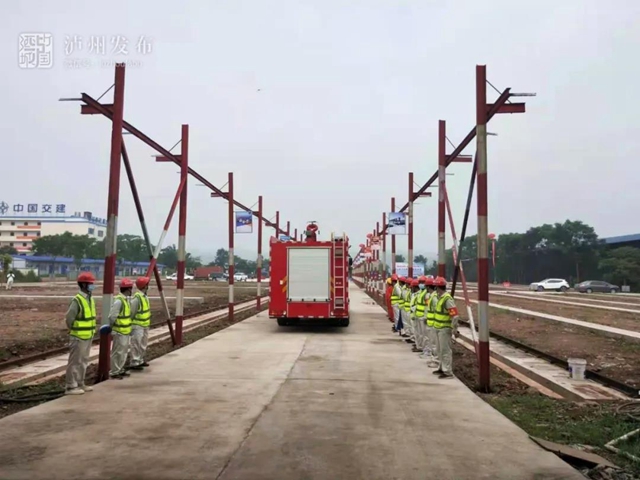 主墩桩基全部完成施工！合江这座长江大桥进度刷新(图4)