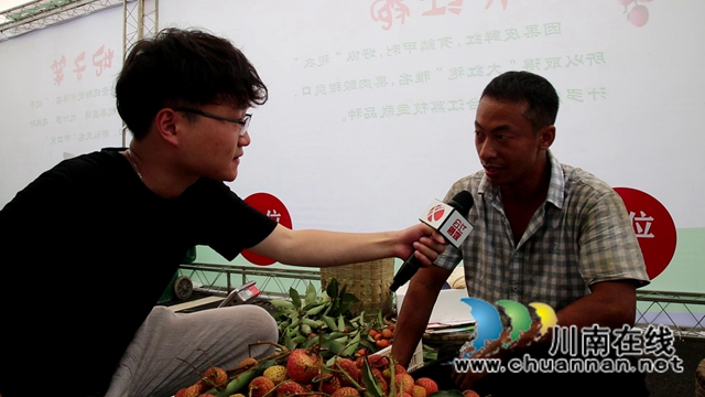 又是一年荔枝红！合江：又见荔枝红，市场销售忙(图8)