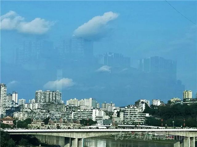 震撼！内江惊现“海市蜃楼"——(图3)