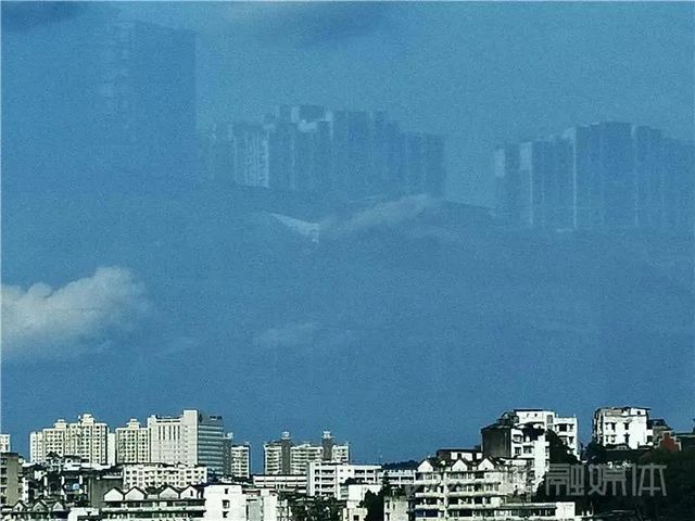 震撼！内江惊现“海市蜃楼"——(图5)