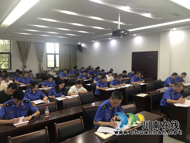 泸县综合行政执法局开展禁毒知识竞赛活动