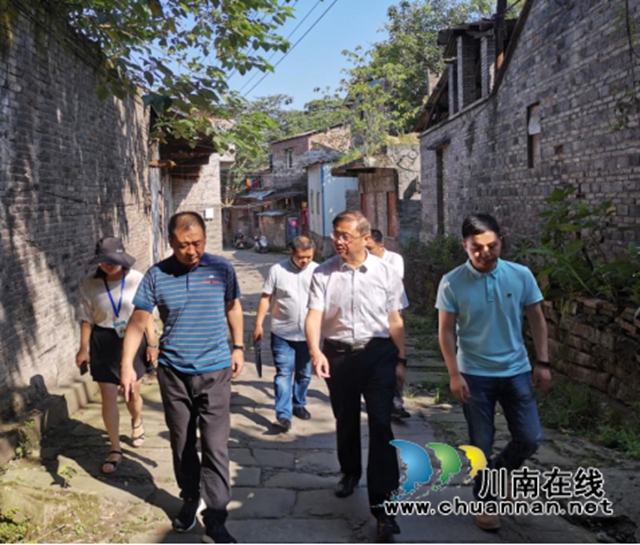 王毅一行调研龙马潭区小市街道汛期文物安全(图2) 王毅一行调研龙马潭区小市街道汛期文物安全(图2)