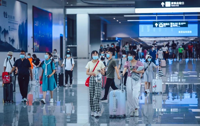 高铁开通1个月啦！自贡共发送旅客11.5万余人次(图3)