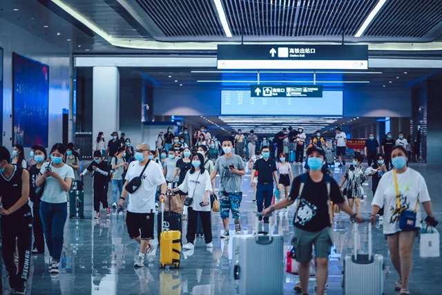 高铁开通1个月啦！自贡共发送旅客11.5万余人次(图6)