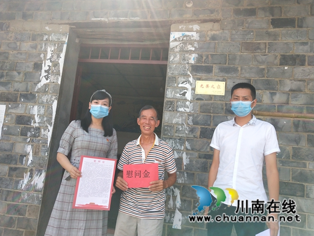 泸县海潮镇开展“八一”走访慰问活动(图5) 泸县海潮镇开展“八一”走访慰问活动(图5)
