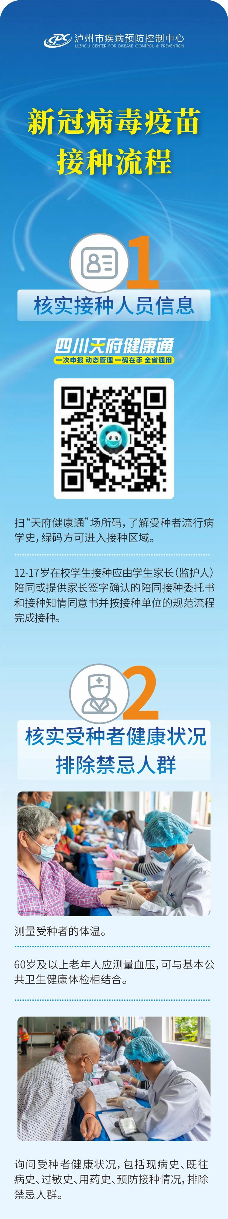 收藏！泸州新冠疫苗接种流程一看就懂（全图解）(图1)