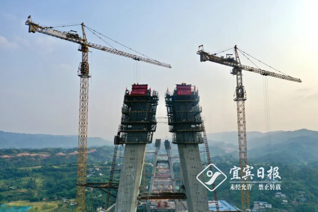 好消息！宜宾这座公铁两用桥有重大进展！(图1)