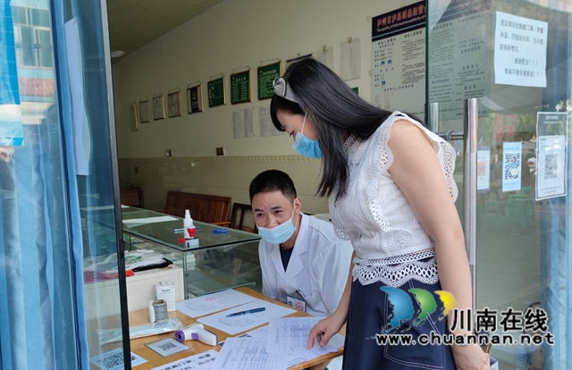 泸县海潮镇：开展疫情防控督查，筑牢疫情“防护墙”