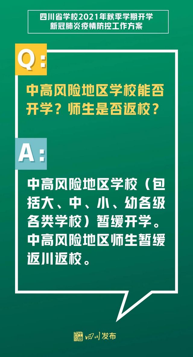 关于开学!四川两部门发布重要方案(图3) 关于开学!四川两部门发布重要方案(图3)