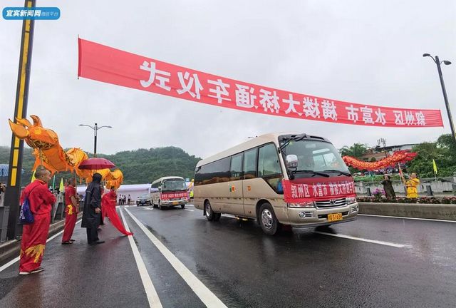 通了通了！今天，宜宾这座跨省大桥正式通车！(图4)