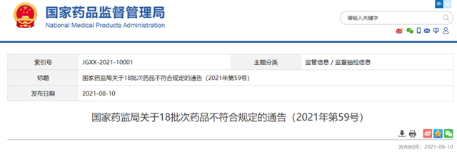 18批次药品全国暂停销售使用！涉及“川贝清肺糖浆” “止咳桃花散”等(图1)