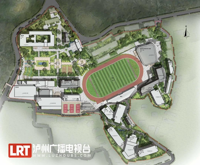 新增教学楼、学生宿舍、场馆等，泸州高中将改扩建(图2)