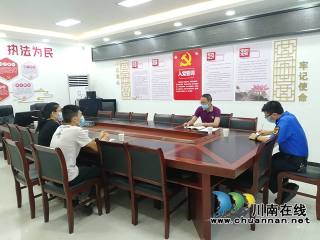 泸县云龙镇：约谈物业公司，严控违建