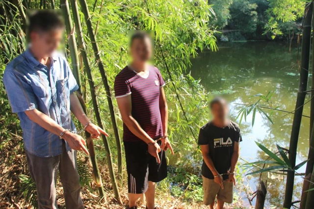 泸县：捕捞野生鱼千斤，6人落网(图2)