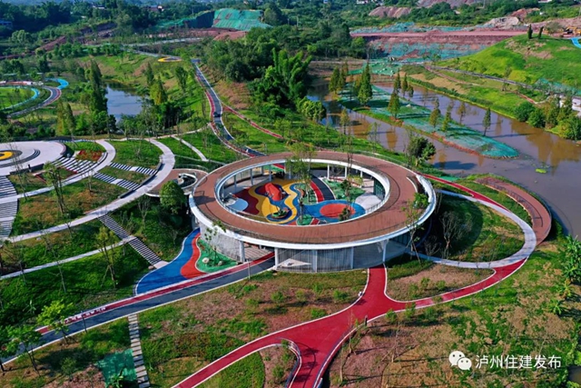 泸州龙涧溪公园竣工验收(图3)