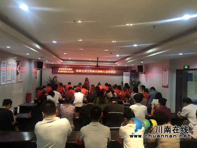龙马潭区红星街道天立社区：巩固全国文明城市，我们在行动！