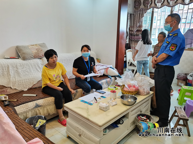 泸县云龙镇积极开展低保入户核查工作