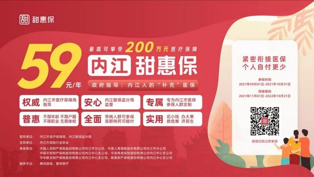 内江“补充”医保来了！59元保一年，可高达200万医疗保障(图4)