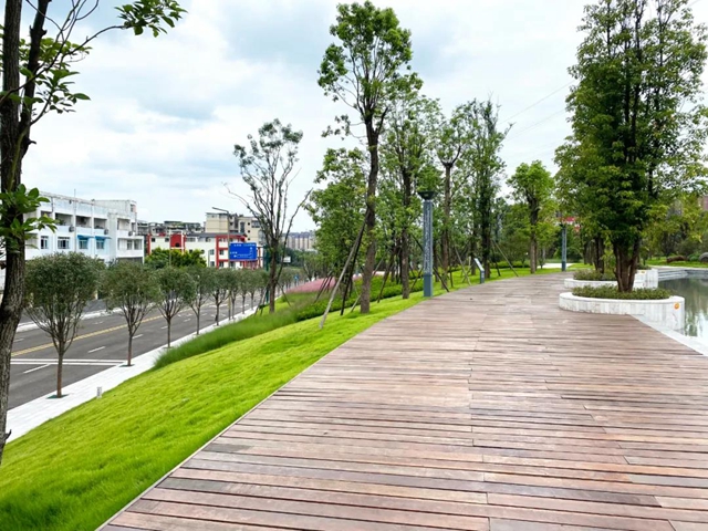 休闲娱乐新去处！市树市花示范园即将开放，就在翠屏这里……(图2)