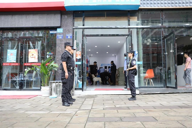 警犬出击，泸县开展寄递物流毒品查缉行动！(图7)