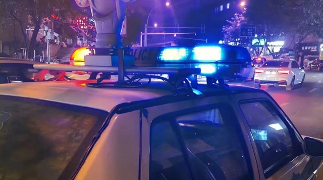 国庆第三日，龙马警队掠影(图2)