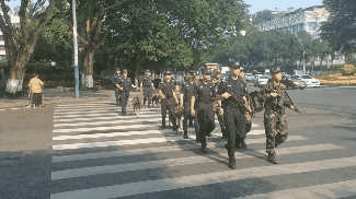 国庆第五日，泸州警队“清奇”兵首秀(图3)