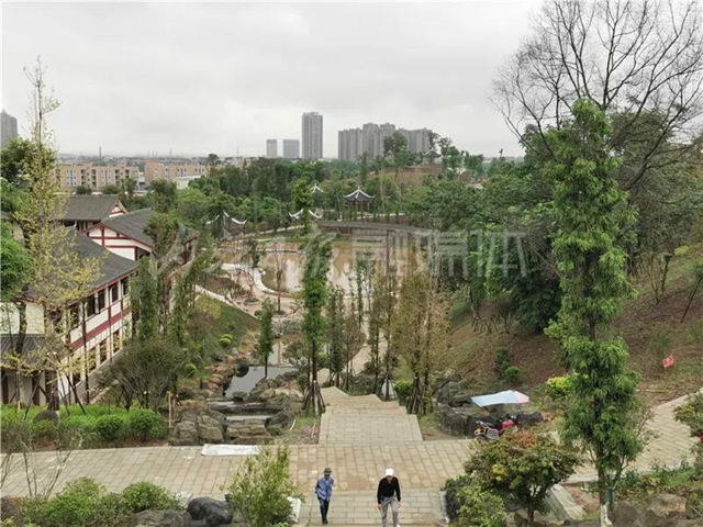 风景如画！内江又一座大型森林公园即将开放(图1)