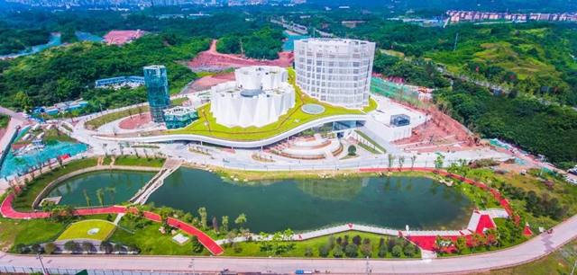 一期竣工！自贡这个城市新地标颜值太高(图1)